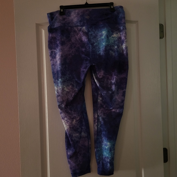 ZELOS Pants & Jumpsuits X Multi Color Workout Pants Poshmark